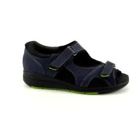 Durea 7378 wijdte H Sandalen Zwart