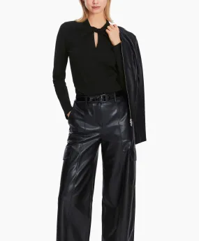 MARCCAIN COLLECTIE TSHIRT XC 48.19 J15 ZWART